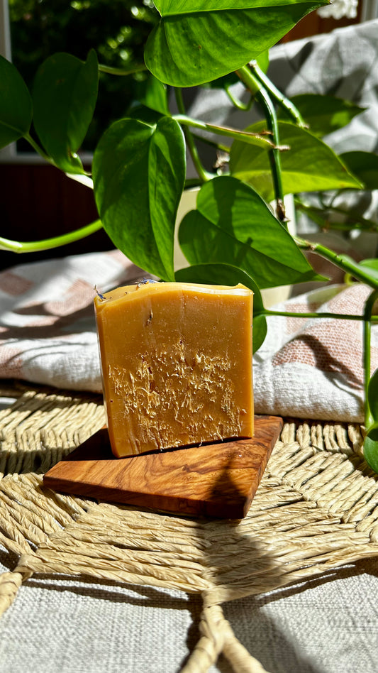 LUFFA Lemon Honey | Natural Exfoliant Body Soap Bar