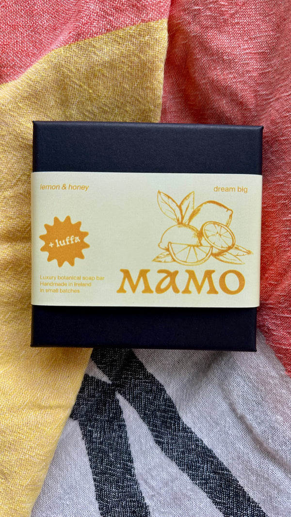 LUFFA Lemon Honey | Natural Exfoliant Body Soap Bar