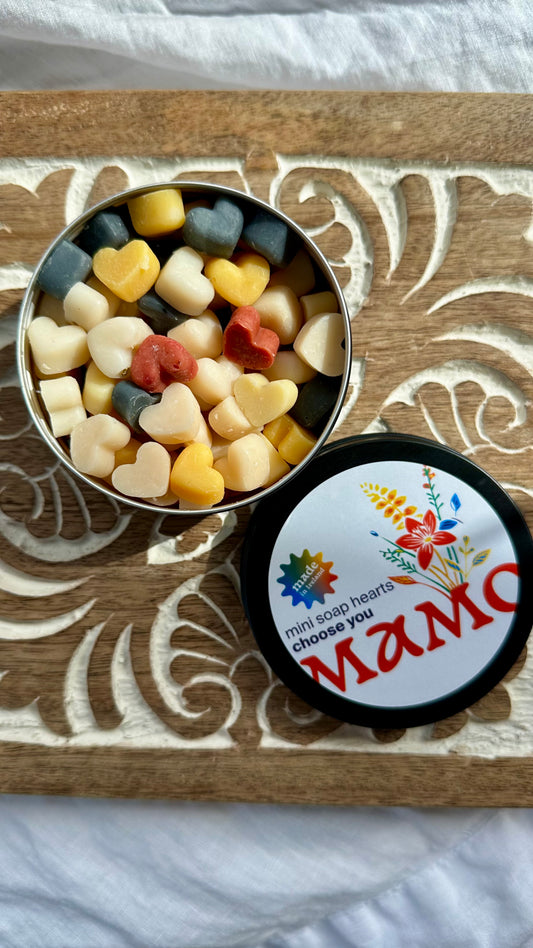 Choose You – Mini Soap Hearts - Assorted Single-Use Soaps