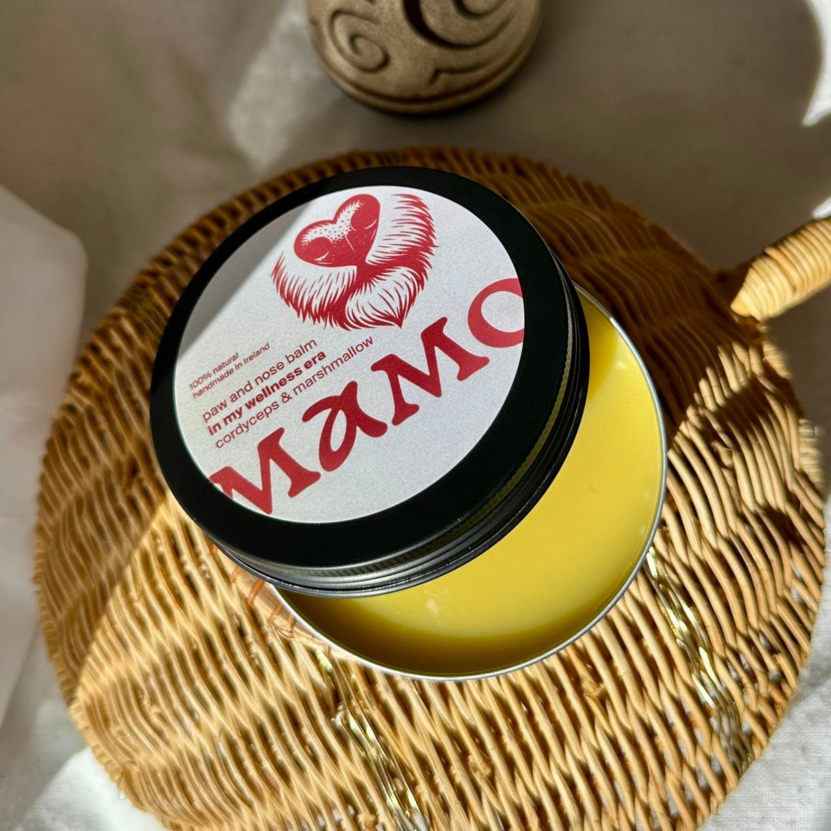 Dog Paws and Nose Balm - Cordyceps & Marshmallow (Unscented) - DPANB001 - MDPANB001 - MAMO