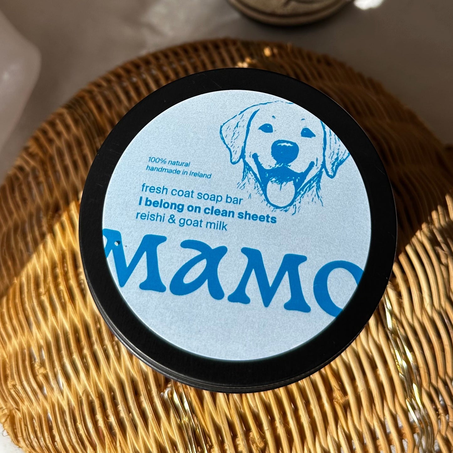 Fresh Coat Dog Soap Bar — Reishi & Goat Milk - DSH001 - MDSH001 - MAMO