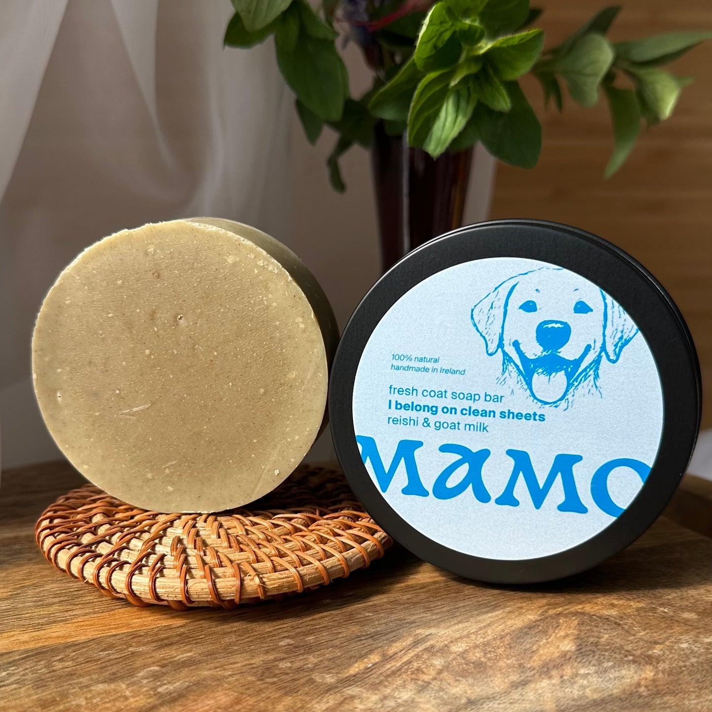 Fresh Coat Dog Soap Bar — Reishi & Goat Milk - DSH001 - MDSH001 - MAMO