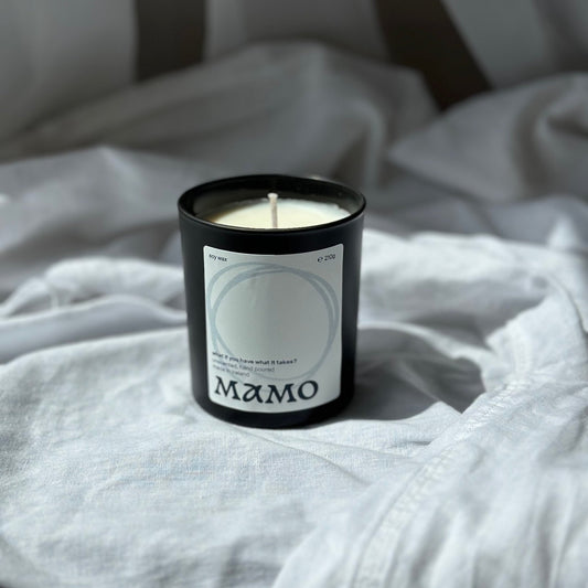 What If You Have What It Takes? – Unscented Soy Wax Candle - Small 9cl - MAMO