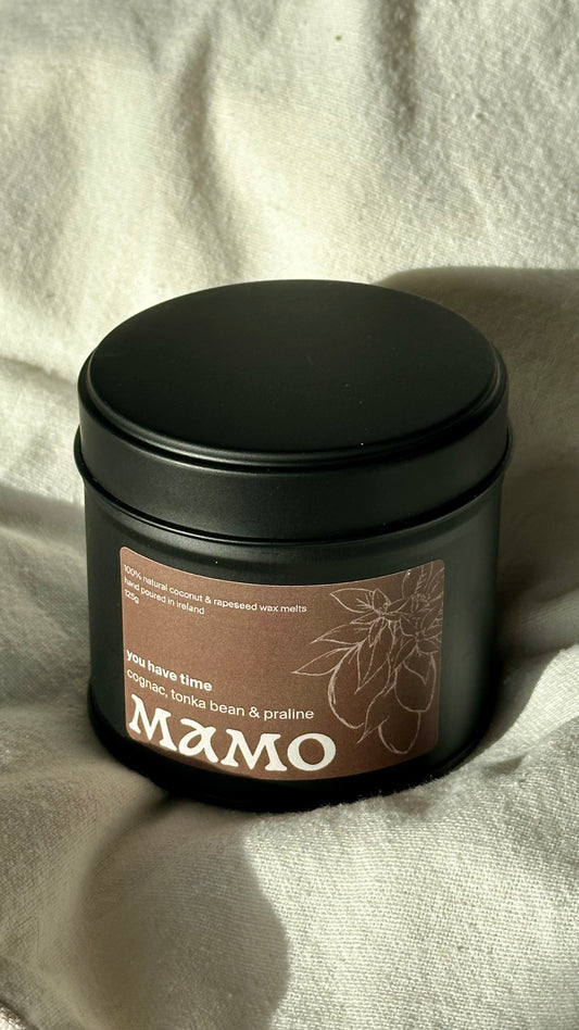 Cognac Tonka Praline Wax Melts – You Have Time | MAMO - Tin