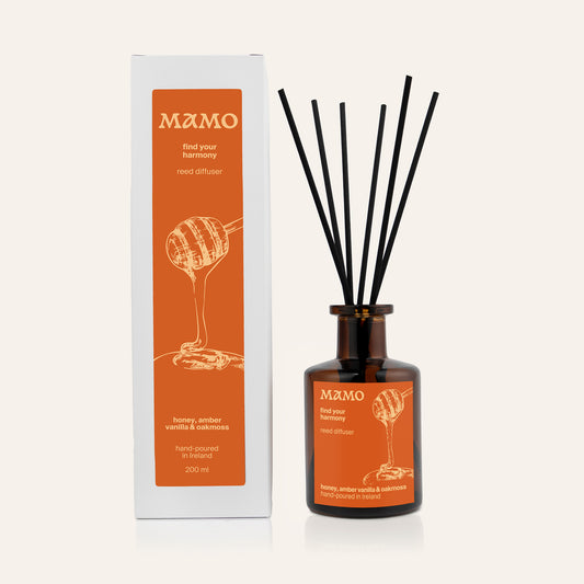 Honey, Amber Vanilla & Oakmoss Reed Diffuser