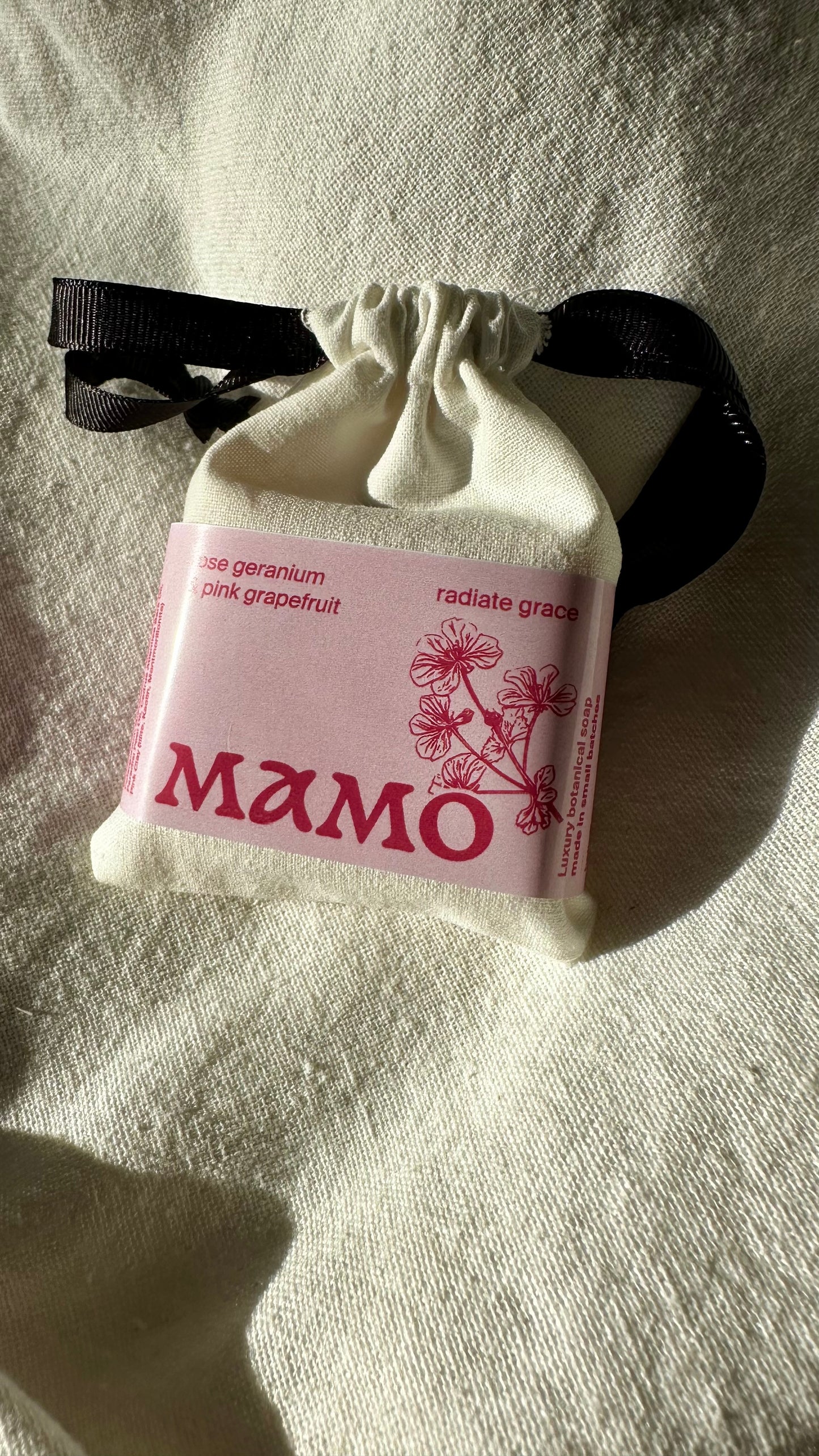 Rose Geranium & Pink Grapefruit Body Soap Bar
