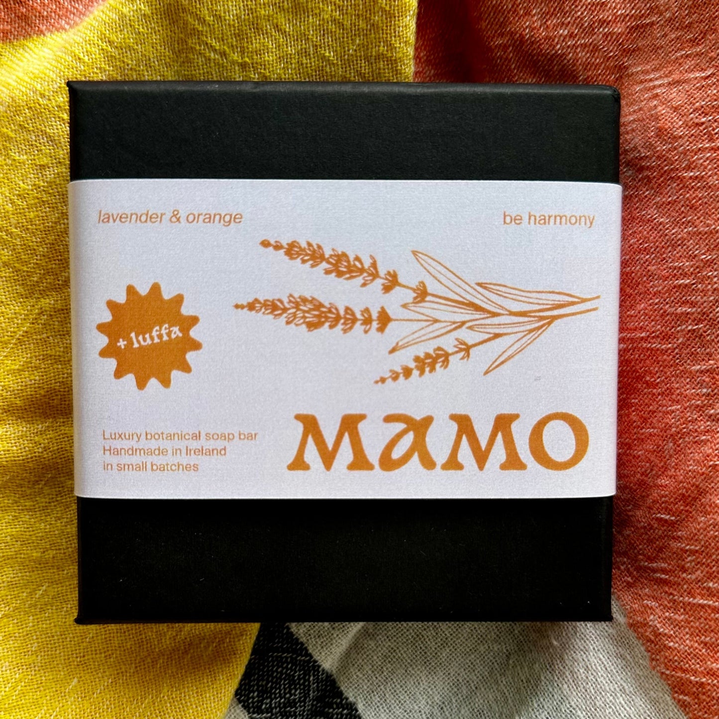 Be Harmony - Lavender & Orange – Luffa Body Soap - A003LB - MAMO