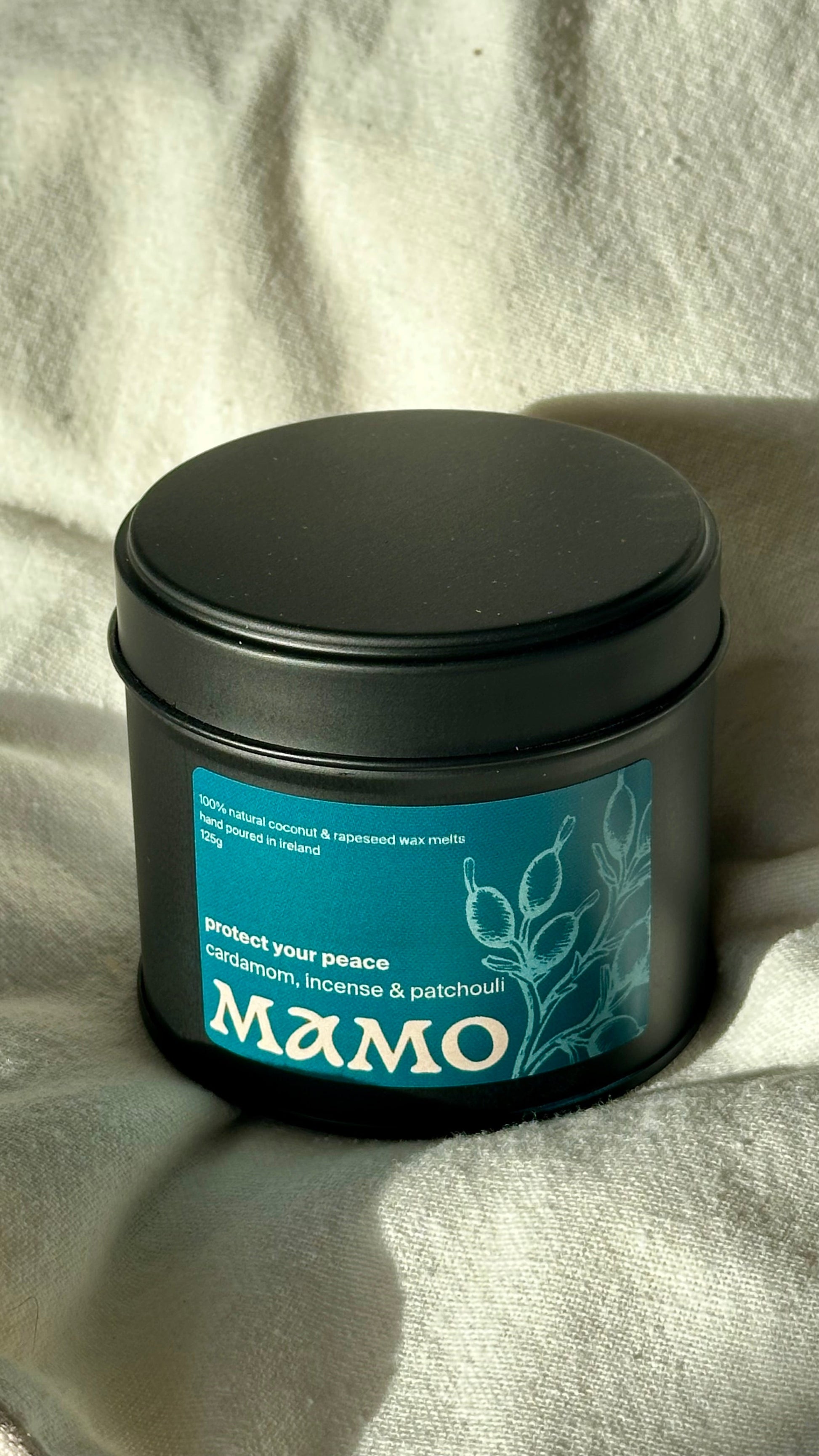 Cardamom, Incense & Patchouli Wax Melts – “Protect Your Peace” | 60hr Burn - MAMO