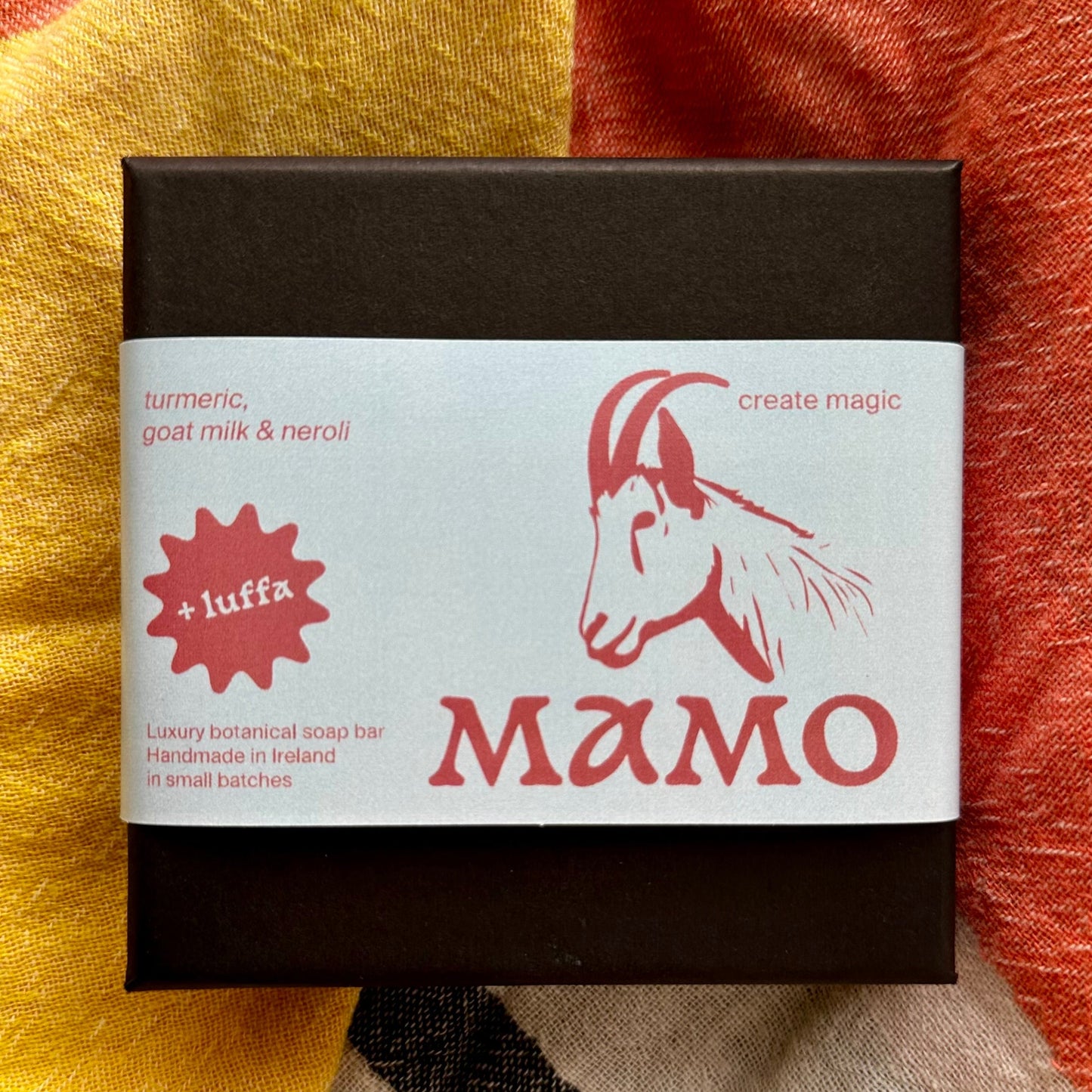 Create Magic - Turmeric, Goat Milk & Neroli – Luffa Body Soap - A007LB - MAMO