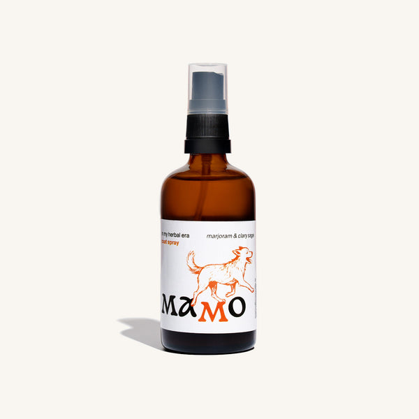 Dog Coat Spray | Marjoram, Clary Sage & Probiotic Mist - DSC001 - MAMO