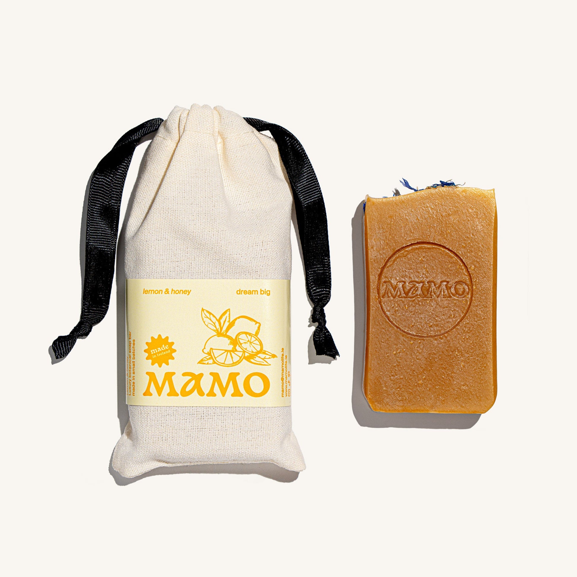 Dream Big | Lemon Honey Body Soap Bar - L05SBLH - MAMO