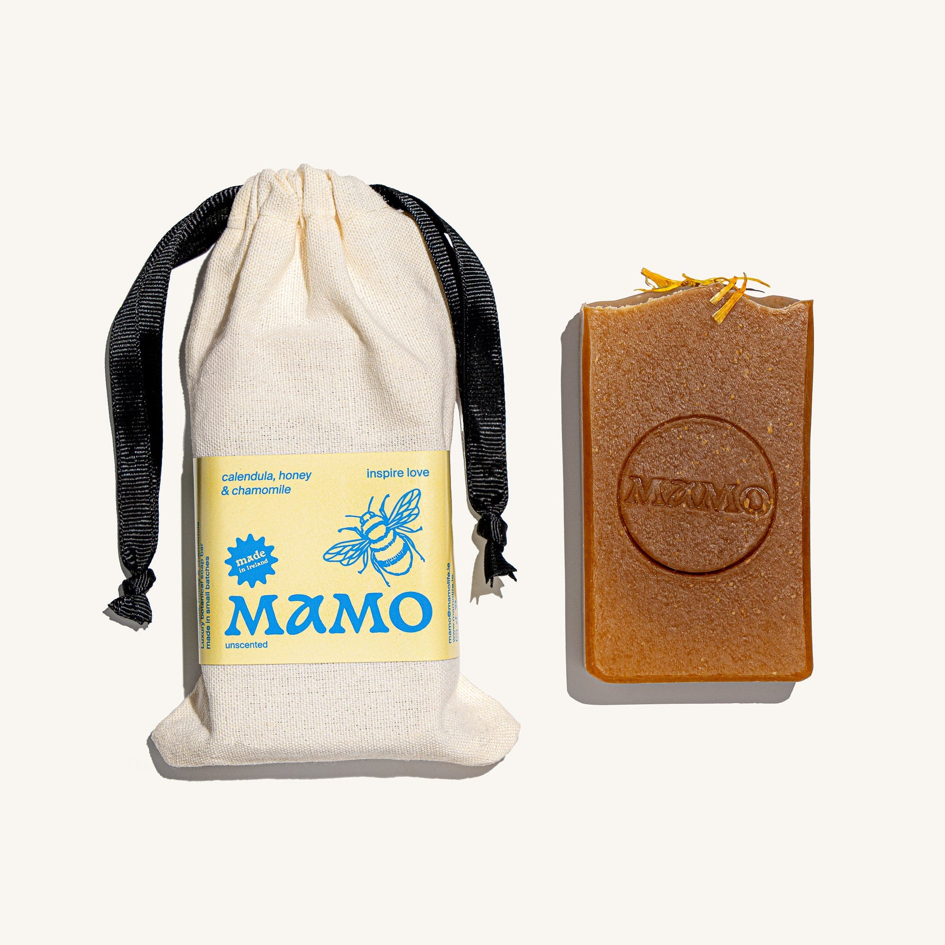 Inspire Love | Calendula, Chamomile & Honey Body Soap Bar L02SBCCH - MAMO