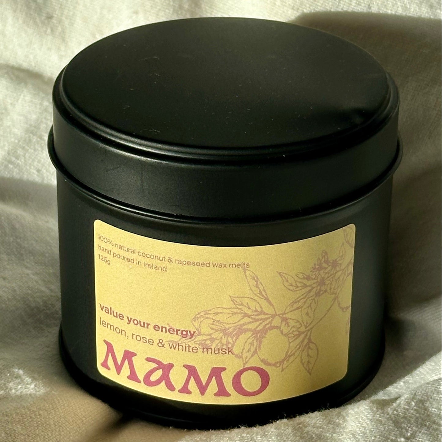 Lemon, Rose & White Musk Wax Melts – “Value Your Energy” | 60hr - MAMO