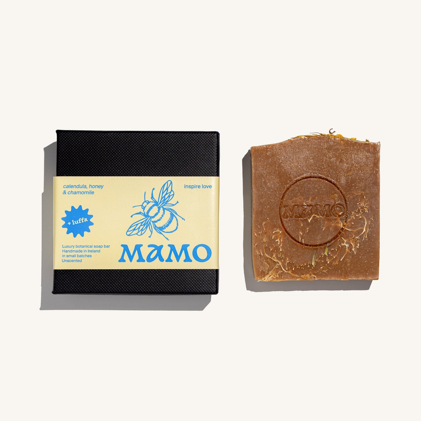 Luffa Inspire Love - Calendula, Chamomile, Honey – Body Soap - A002LB - MAMO