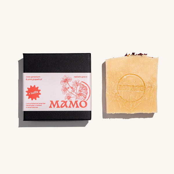 Luffa Radiate Grace - Rose Geranium & Pink Grapefruit – Body Soap - A004LB - MAMO
