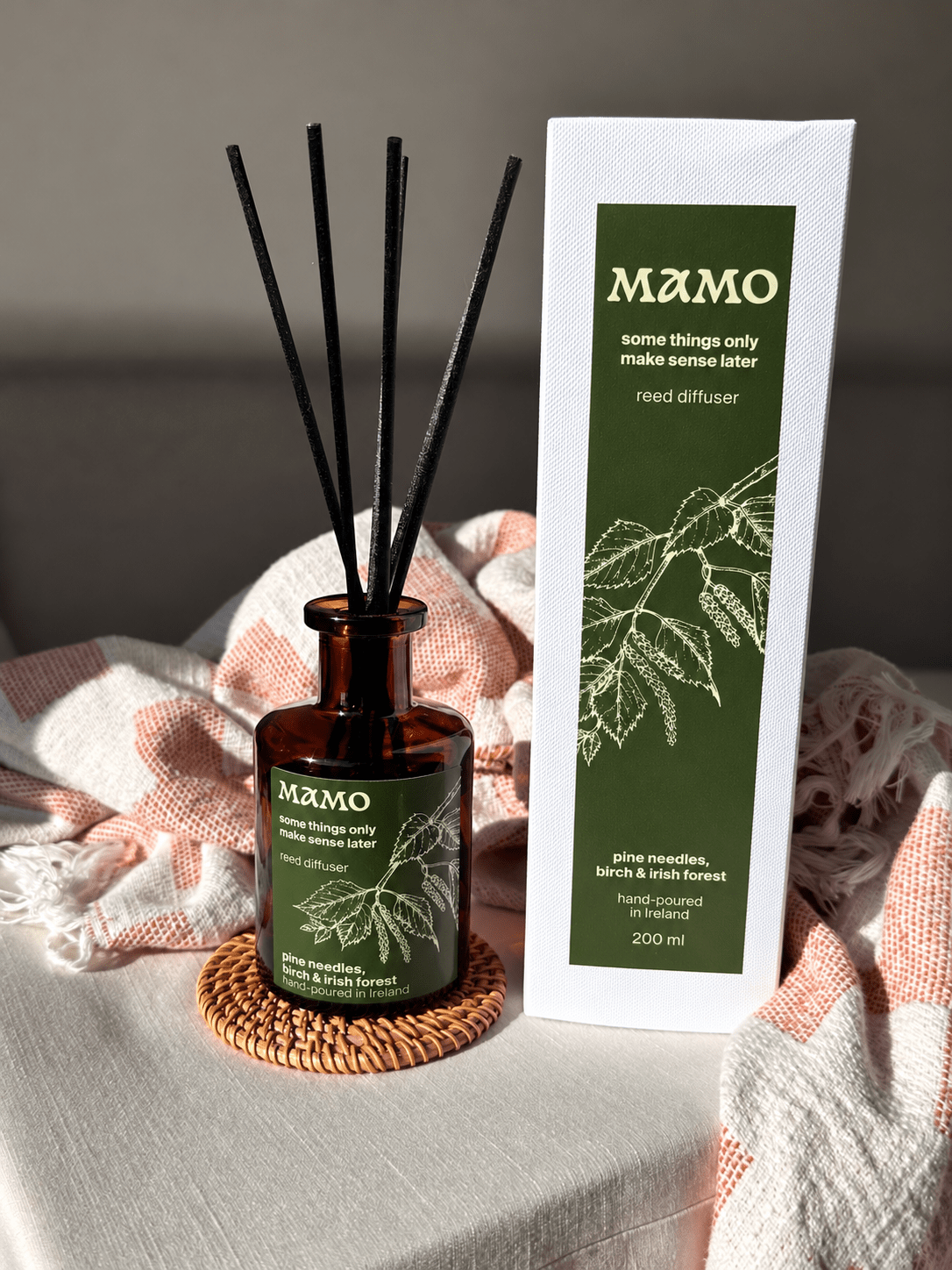 Pine Needles, Birch & Irish Forest Reed Diffuser - MAMO
