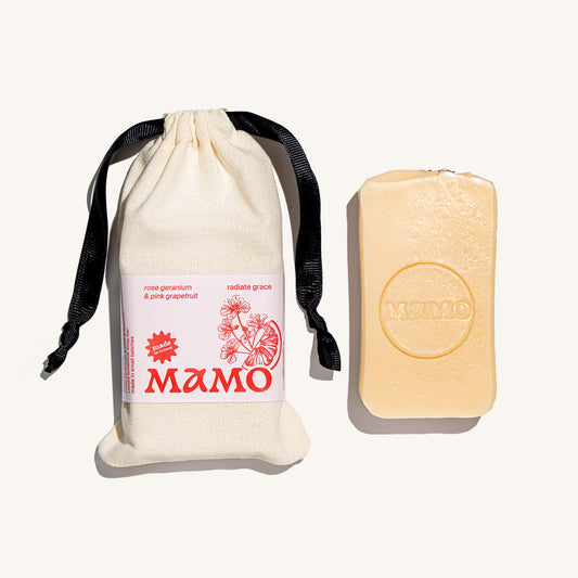 Radiate Grace | Rose Geranium & Pink Grapefruit Body Soap Bar - L04SBR - MAMO