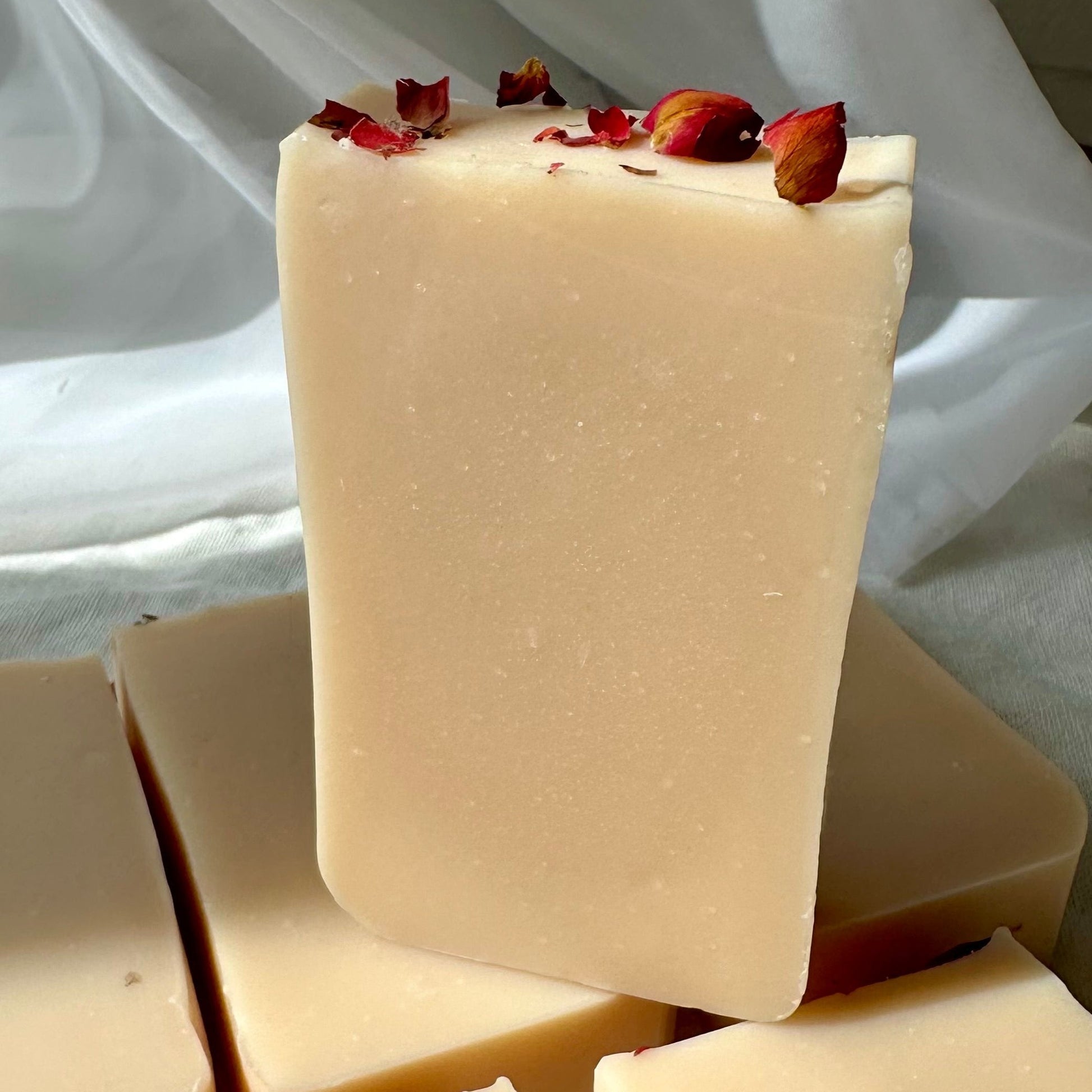 Rose Geranium & Pink Grapefruit Body Soap Bar "Radiate Grace" - L04SBR - MAMO