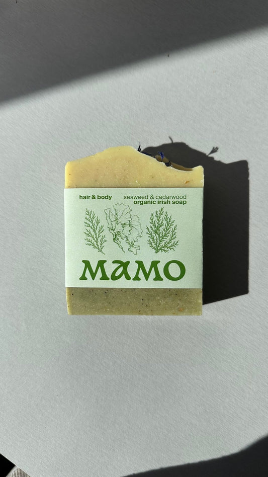 Seaweed Soap — Seaweed & Cedarwood - MAMO