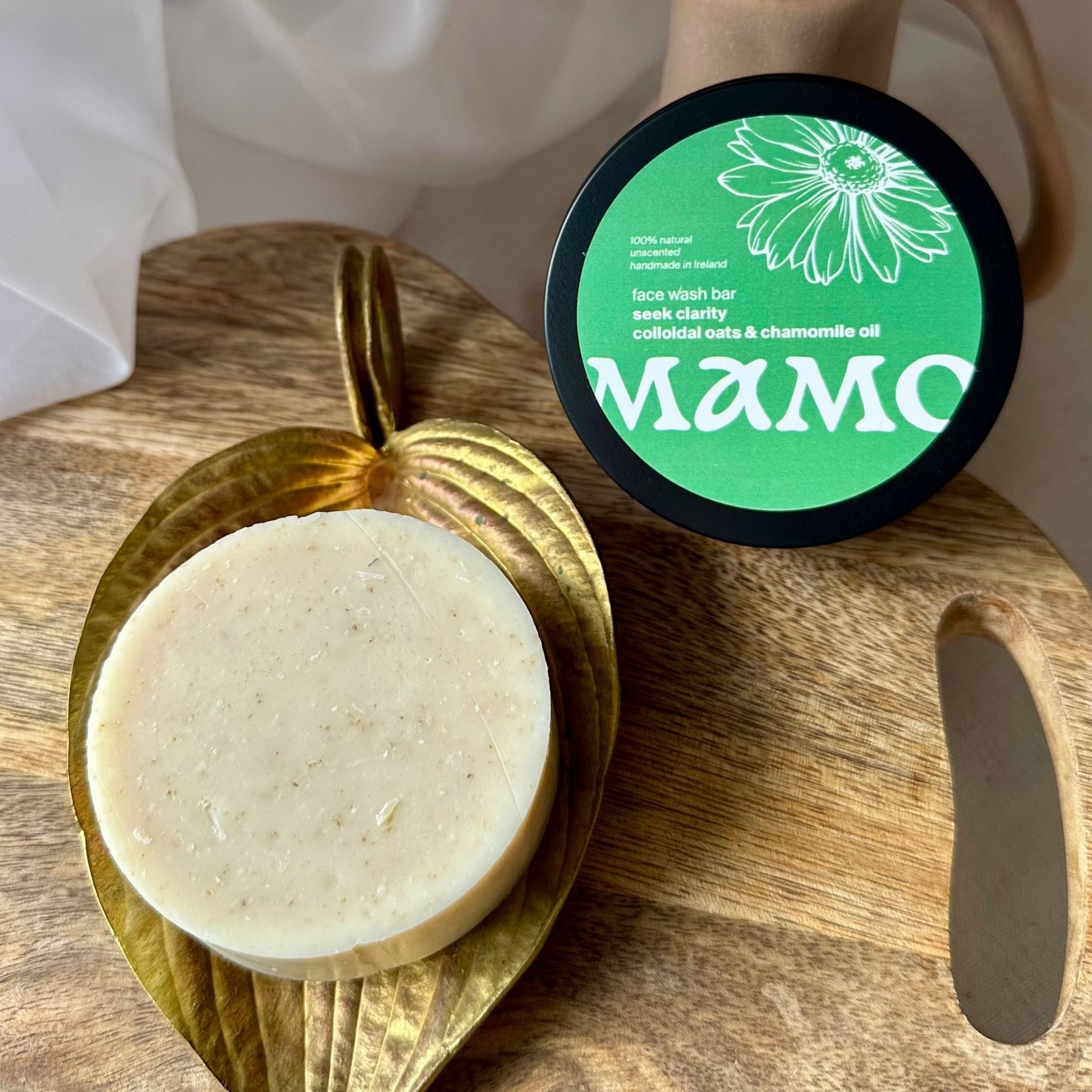 Seek Clarity | Colloidal Oats & Chamomile Face Bar - MAMO