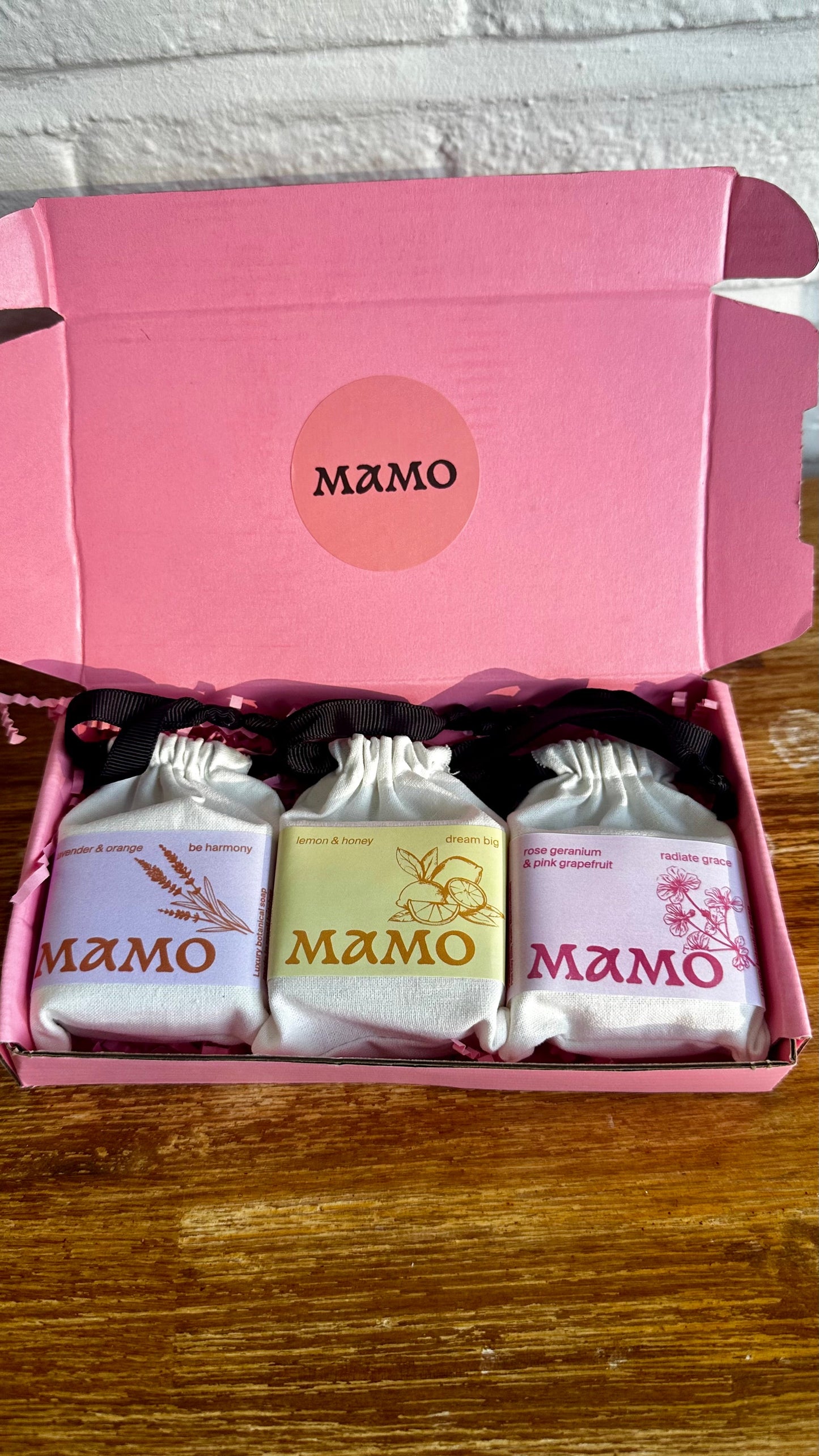 The Luxe Trio: Artisan Soap Gift Set - MAMO