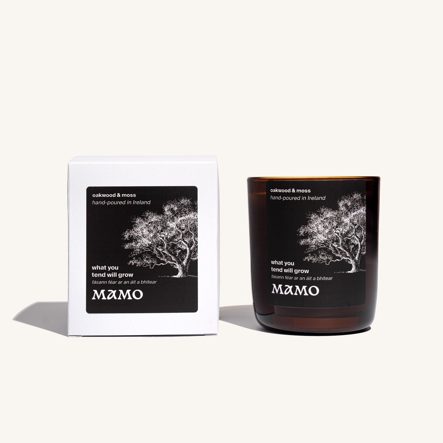 What You Tend Will Grow | Oakwood, Cedarwood & Moss Candle - MAMO