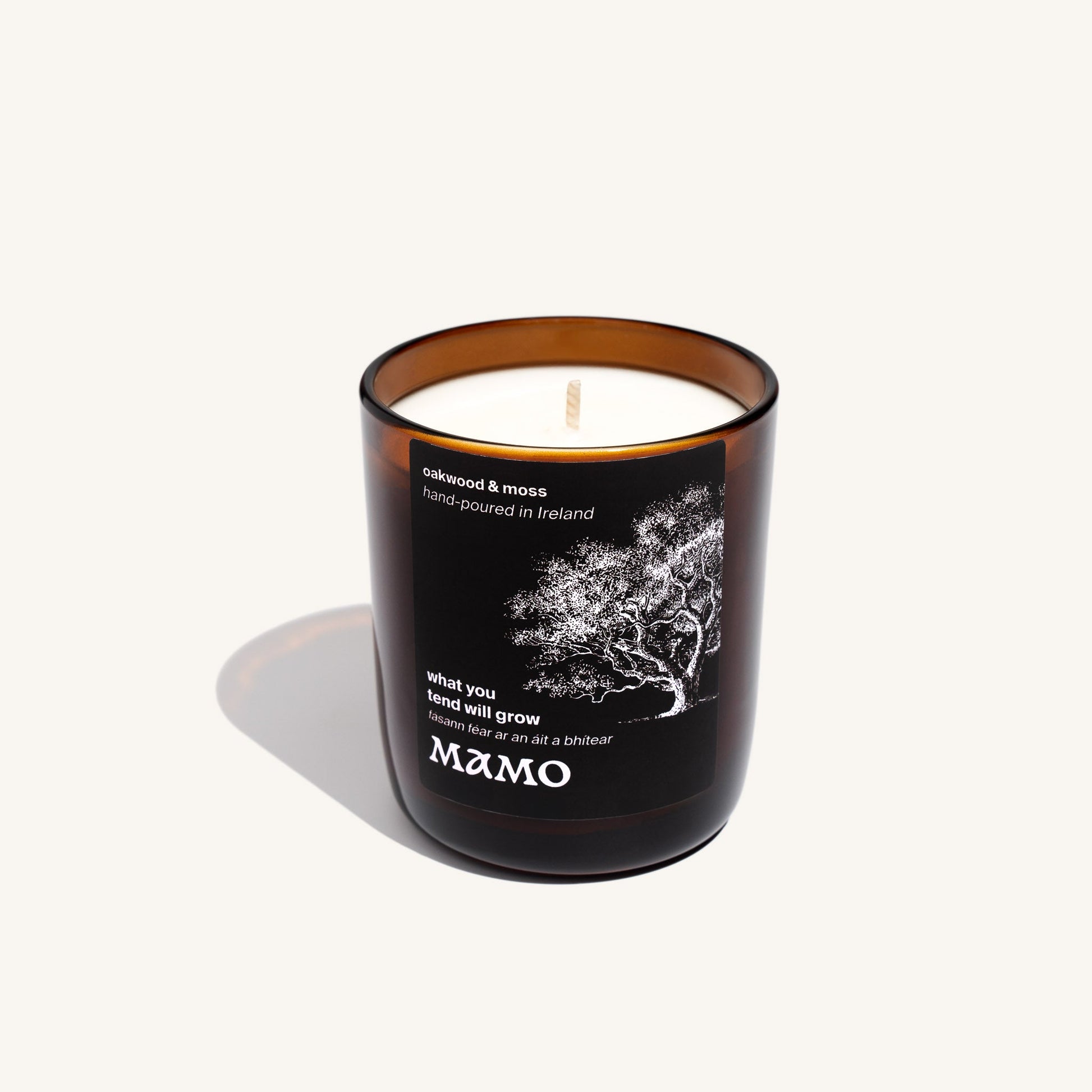 What You Tend Will Grow | Oakwood, Cedarwood & Moss Candle - MAMO